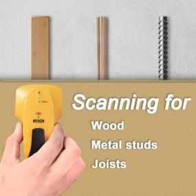 img 3 attached to 🔍 Ultimate 3/4 inch Wall Stud Finder and Metal Detector Sensor - Precision Wood and Metal Scanner for Effective Wall Detection