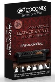 img 4 attached to 🪑 Coconix Upholstery, Vinyl and Leather Repair Kit: Restore & Match Any Color for Furniture, Couch, Sofa, Boat, Car Seat, Jacket - Easy Instructions