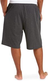 img 1 attached to Amazon Essentials Pajama Shorts Black Men's Clothing for Sleep & Lounge