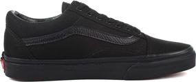 img 1 attached to 👟 Stylish Vans Canvas Fashion Sneakers in Black: Elevate Your Shoe Game!