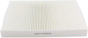 img 1 attached to 🌬️ Enhance Your Vehicle's Air Quality with NewYall Pack of 2 Engine and Cabin Air Filters