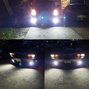 img 2 attached to 🔦 BRISHINE H11 LED Fog Light Bulbs - Super Bright 2800 Lumens, 5730 33-SMD H8 H16 H11LL H8LL LED Bulbs for Fog Lights or Daytime Running Lights DRL, 6000K Xenon White (2 Pack)