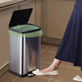 img 2 attached to 🗑️ Kekow Green Kitchen Trash Bags - 125 Counts - 10 Gallon Size
