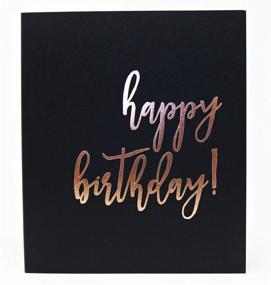 img 4 attached to 🌹 Rose Gold Birthday Party Guest Book with Polaroid Feature - 90 Black Pages - 8.5"x8.5" - Ideal for Sweet 16, Quincenera, 50th & 1st Birthdays!