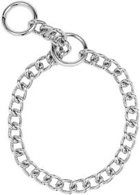 img 3 attached to 20-Inch Herm Sprenger Steel Chain Choke Dog Collar with 3mm Heavy Links - Enhanced SEO-Friendly Product Title