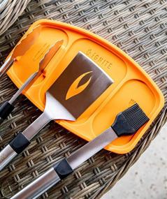 img 4 attached to 🔥 Enhanced Silicone Grilling Trivet by IGNITE: A Non-Slip Tool to Safeguard Grilling Tools and Maintain Grill Cleanliness