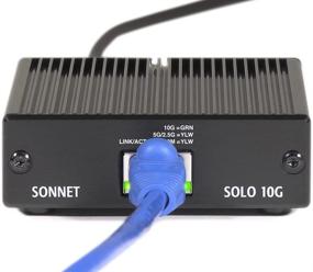 img 1 attached to Sonnet Technologies Thunderbolt 10GBASE T SOLO10G TB3