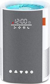 img 4 attached to 🌬️ High-Performance Air Purifier for Home with H13 True HEPA Filter - Eliminate 99.97% Smoke, Pet Hair, and Odors