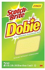 img 2 attached to 🧽 Scotch-Brite Dobie All Purpose Pads (10-Count), Ideal for Various Tasks (Packaging May Vary)