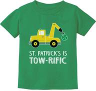 tstars patricks tractor toddler t shirt - perfect pick for boys' tops, tees & shirts logo