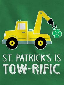 img 3 attached to Tstars Patricks Tractor Toddler T Shirt - Perfect Pick for Boys' Tops, Tees & Shirts