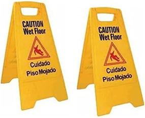 img 3 attached to 🚧 Winco WCS 25 2 Sided Caution Yellow: The Ultimate Safety Warning Sign