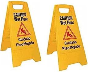 img 4 attached to 🚧 Winco WCS 25 2 Sided Caution Yellow: The Ultimate Safety Warning Sign