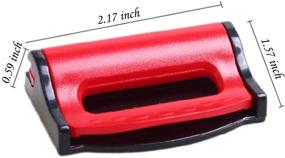img 3 attached to ZLMC Seatbelt Universal ，Shoulder Adults Red