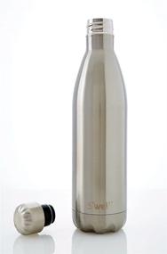 img 2 attached to 🌊 Swell Large Stainless Steel Water Bottle for Men