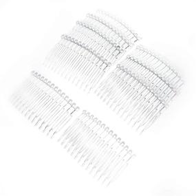img 4 attached to LittleU Combs Women Plastic Accessories