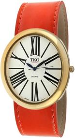 img 4 attached to TKO Oversized Numerals Bracelet Magnetic Women's Watches