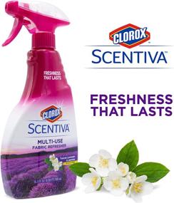 img 1 attached to 🌸 Clorox Scentiva Multi-Purpose Fabric Refreshing Spray for Improved Janitorial and Sanitation Supplies
