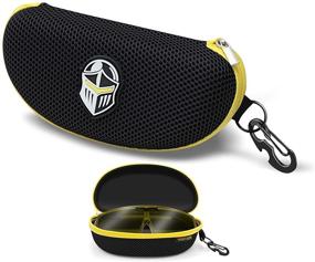 img 4 attached to 🕶️ Protective BLUPOND GrayYellow Sunglasses Case: Keeping Your Shades Safe and Stylish