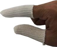 cotton finger guards: protect your fingers with a pack of 20 logo