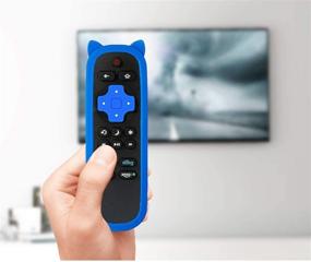 img 2 attached to LC-RCRUS-17 Remote Control Compatible With Sharp Roku TV LC50LB481U LC32LB481U LC43LB481U LC55LB481U LC-50LB481U LC-32LB481U LC-43LB481U LC-55LB481U (With Blue Case)