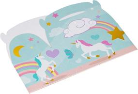 img 1 attached to Unicorn Treat Boxes - Pack of 24 Paper Party Favor Boxes for Birthdays and Events - 2 Dozen Goodie Boxes with Gable Design, measuring 6 x 3.3 x 3.6 Inches