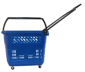 img 1 attached to 🛒 RB42BLUE 11 Gallon Glopack Roller Basket