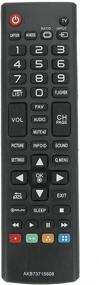 img 1 attached to Replacement LG AKB73715608 Remote Control