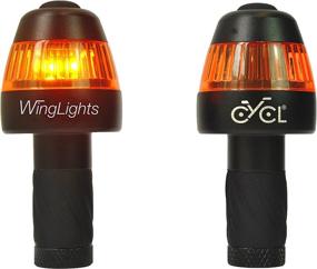 img 2 attached to 🚴 Cycl Wing Lights Fixed V3 - Bicycles Turning Signals, Black 11.8x8x3.2cm