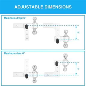 img 3 attached to ONLTCO Receiver Adjustable Trailer Aluminum