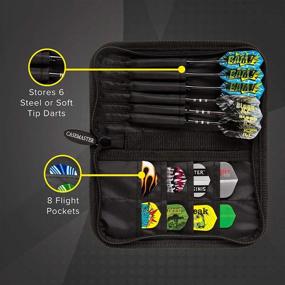 img 3 attached to Casemaster Features Pockets Accessories Flights Sports & Fitness