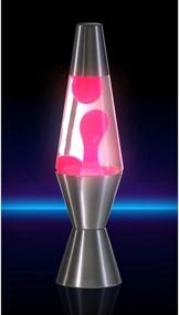 img 3 attached to 🌋 Lava the Original 11.5-Inch Silver Base Lamp: Pink Wax in Clear Liquid