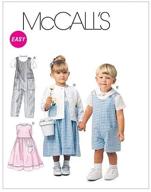 mccalls patterns toddlers rompers lengths logo