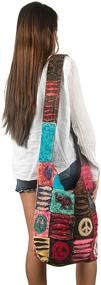 img 3 attached to Vibrant Hobo Colorful Shoulder Crossbody Bag: A Spacious Sling for Women with Slouchy Bohemian Vibes
