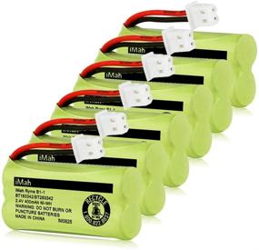 img 4 attached to 🔋 6-Pack iMah Cordless Phone Batteries BT183342 BT283342 BT166342 BT266342 BT162342 BT262342 Compatible with AT&amp;T EL52100 EL50003 CL80100 CL80111 CRL80112 EL50003and VTech CS6709 CS6609 CS6509 CS6409