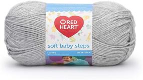 img 2 attached to 🐘 Красное сердце E746-9401 Пряжа Soft Baby Steps - Слон (набор из 3) от Red Heart