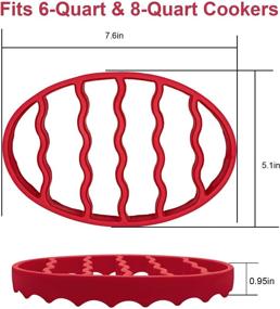 img 3 attached to Силиконовые аксессуары для жарки, совместимые