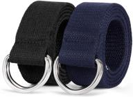 double canvas sliver buckle military bb black logo