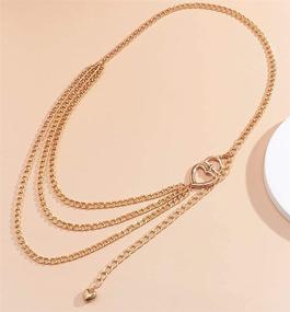 img 3 attached to ALAIX Womens Chain Multilayer Style