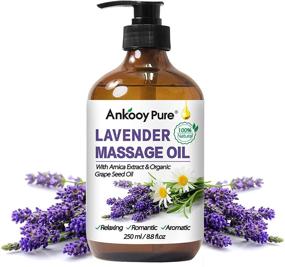 img 4 attached to 🌿 Organic Lavender Massage Oil: 100% Natural & Relaxing Therapeutic Blend for Couples - Ideal Warming and Soothing Body Massage Oil Moisturizer