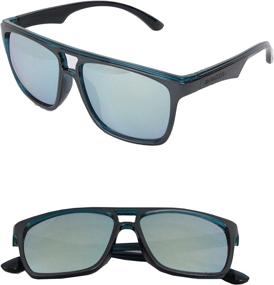 img 1 attached to Anarchy Menace Black Polarized SunGlasses