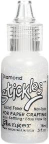 img 4 attached to 💎 Ranger Stickles Glitter - Diamond, 2 fl. oz.