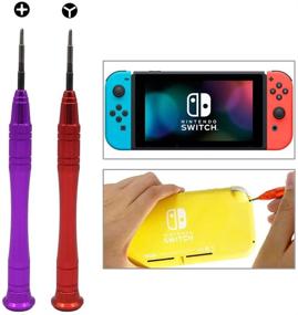 img 4 attached to 🔧 Набор отверток EMiEN Triwing: идеально подходит для ремонта Joy-Con и консолей Nintendo Switch