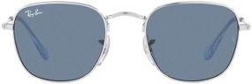 img 4 attached to 🕶️ Square Sunglasses for Kids - Ray-Ban RJ9557S