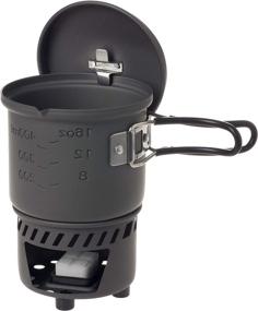 img 3 attached to 3-Piece Lightweight Camping Cook Set - 🍳 Esbit CS585HA for Efficient Use with Solid Fuel Tablets