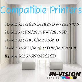 img 3 attached to 🖨️ HI-VISION HI-YIELDS Compatible MLT-R116 Drum Unit Replacement for Samsung MLTR116 R116 - Compatible with Xpress SL-M2835DW M2885FW M2875FW M2825DW M2625 M2625D M2626D M2676N M2836 - 1x Drum Unit, 1-Pack