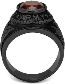 img 2 attached to 🔒 YVO Customizable Army Ring: Personalize Your Military Pride with Free Engraving!