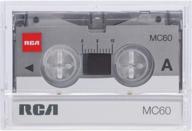 rca rctmc603 micro cassette polybagged logo