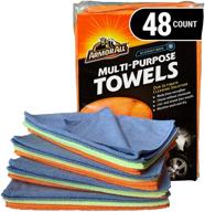🧽 ultimate armor all microfiber towels mega pack: versatile for car, truck, motorcycle, and home cleaning logo