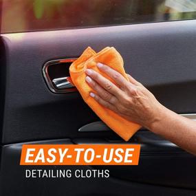 img 2 attached to 🧽 Ultimate Armor All Microfiber Towels MEGA Pack: Versatile for Car, Truck, Motorcycle, and Home Cleaning